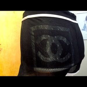COPY - 100% Authentic, see-through Chanel booty shorts S